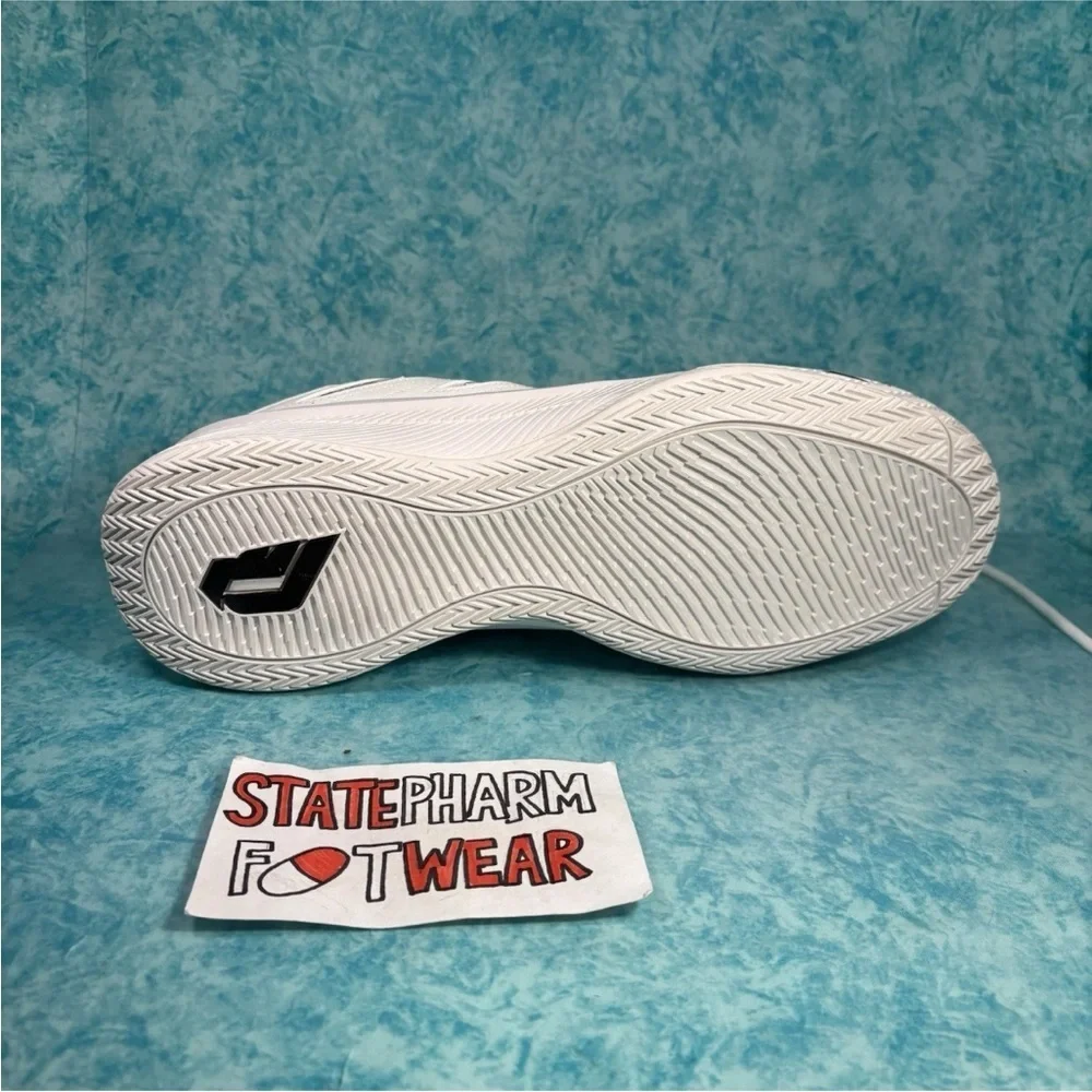 Adidas Dame Certified 3 Men’s White Low Too Athletic Basketball Shoes Size 14